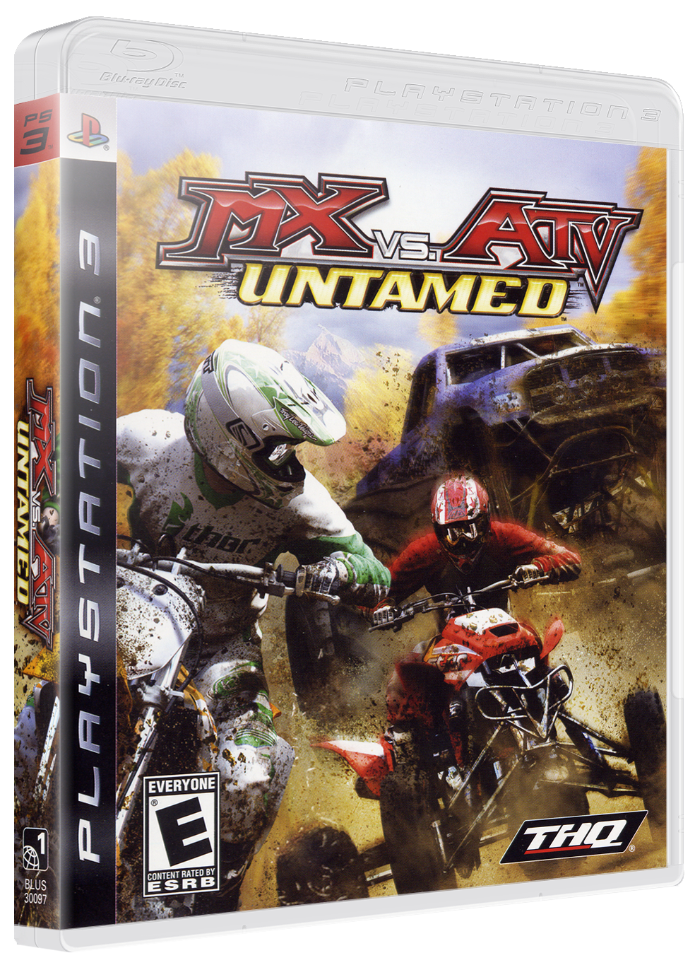 MX vs ATV Untamed box art for Playstation 3